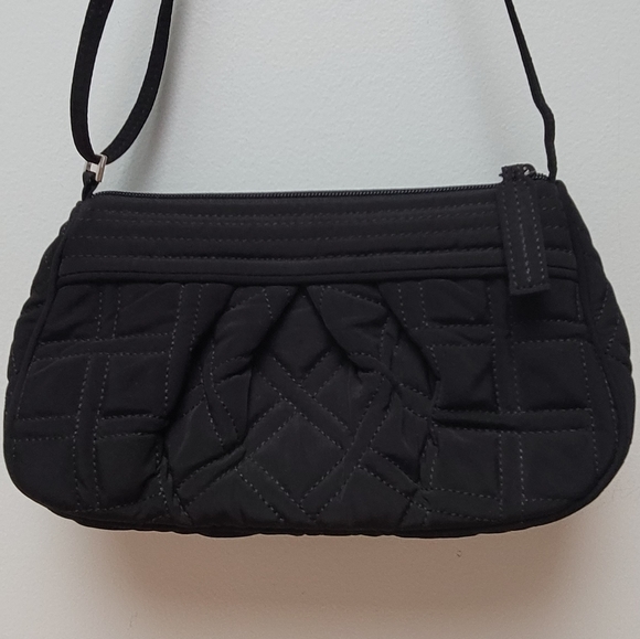 VERA BRADLEY | BLACK QUILTED CROSSBODY BAG - Picture 3 of 5